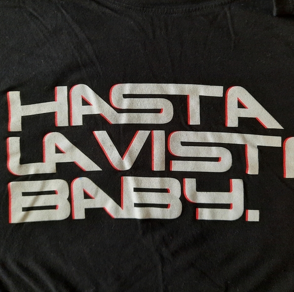 Terminator 2 "Hasta La Vista Baby" T-Shirt - Picture 7 of 9